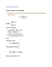 Bài tập LTĐK Tuần 13: Phân Tích Hệ Thống và Biểu Đồ Bode. Môn Lý thuyết điều khiển tự động (UET) | Trường Đại học Công nghệ, Đại học Quốc gia Hà Nội.