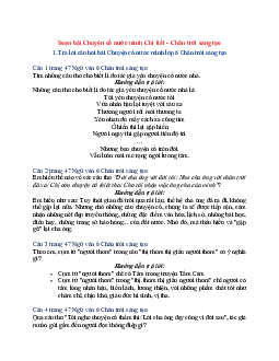 Soạn Ngữ văn 6 sách Chân trời sáng tạo (Tập 1) bài Chuyện cổ nước mình