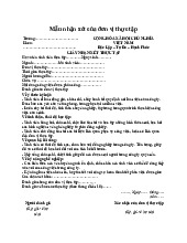 Mẫu Giấy Nhận Xét Thực Tập Số 6 - Mã 69730