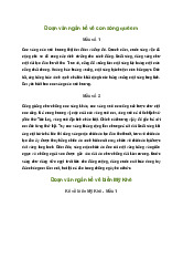 Viết một đoạn văn ngắn kể về một cảnh đẹp mà em biết | Tập làm văn 3