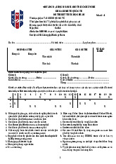 Đáp án Đề thi - Tài chính Quốc tế - Mã đề 1 & 2 | Tài chính quốc tế | Trường Học Viện nông nghiệp Việt Nam