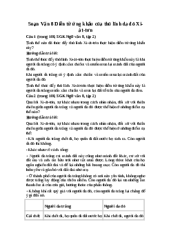 Soạn bài Thực hành tiếng Việt lớp 8 trang 101 | Ngữ văn 8 sách Kết nối tri thức