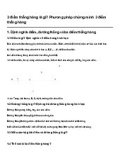 3 điểm thẳng hàng là gì? Phương pháp chứng minh 3 điểm thẳng hàng | Toán 6