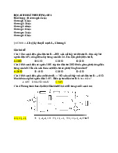 64 - Đề thi mạch 1 | Đại học Điện lực