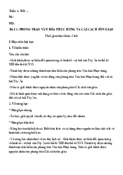 Giáo án Lịch sử 7 Bài 3 sách Kết nối tri thức với cuộc sống