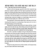 lý thuyết hình thức tổ chức bộ máy kế toán | môn Kinh tế vĩ mô