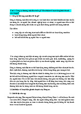 Tổng hợp câu trả lời môn Thương mại điện tử | Trường Đại học Kinh Doanh và Công Nghệ Hà Nội