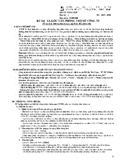 Đồ án "Đề tài: Cao ốc văn phòng trụ sở công ty"