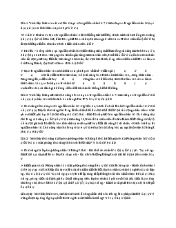 Bài tập ôn tập học phần Nguyên lý Marketing