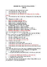 Đề cương môn Pháp luật đại cương - Trường Đại học lao động -  xã hội.