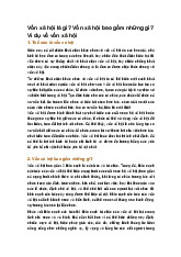 Vốn xã hội là gì? Vốn xã hội bao gồm những gì? Ví dụ về vốn xã hội