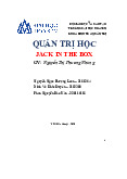 Quản-Trị-Học Jackinthe Box nhom1 - Tài liệu tham khảo | Đại học Hoa Sen