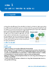 Cơ chế di truyền và biến dị | môn sinh học di truyền | trường Đại học Huế