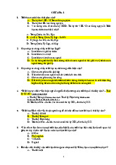 Trắc nghiệm lý thuyết Triết học Mác - Lênin | Đại học Thái Nguyên