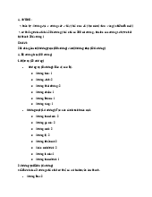 Tài liệu ôn tập Lý Sinh. Cấu trúc xương