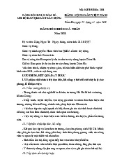 BẢN KIỂM ĐIỂM ĐẢNG VIÊN NĂM 2021 - CHI BỘ QLDA ĐT XÂY DỰNG