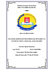 Hoạt động Kinh Doanh Thẻ Tín Dụng ACB Phòng Giao Dịch Long Biên | Môn Báo cáo thực hành 2 - Đại học Công Đoàn
