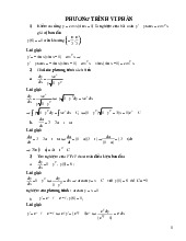 Tài liệu Bài tập phương trình vi phân | Đại học Bách khoa Thành phố Hồ Chí Minh
