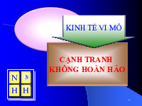 C8 CẠNH TRANH KHÔNG HOÀN HẢO