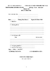 Đồ án thiết kế “Sử dụng ESP32 CAM thiết kế khóa cửa nhận diện khuôn mặt" - Đại học Bách Khoa Hà Nội