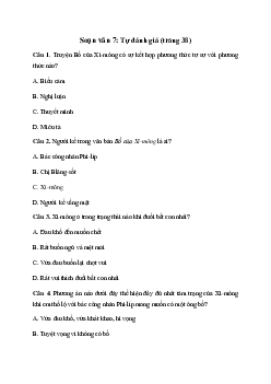 Tự đánh giá: Bố của Xi-mông | Soạn văn 7 Cánh diều