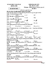 Đề Thi Học Kỳ 1 Toán 9 Quảng Nam 2025-2026