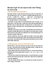 Ma trận là gì? Có các loại ma trận nào? Thông tin về ma trận