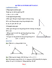 Bài Tập Hình Học 7 Tổng Ba Góc Của Một Tam Giác Có Lời Giải