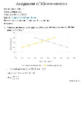 Market Equilibrium and Supply-Demand Analysis môn Kinh tế vi mô | Trường Đại học Kinh Tế Quốc Dân