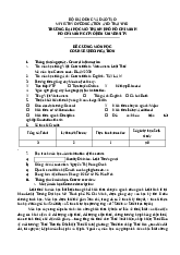 Đề cương môn học Luật thuế | Trường Đại học Mở Thành phố Hồ Chí Minh