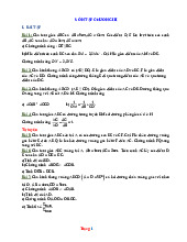 Bài Tập Hình 8 Ôn Chương Tam Giác Đồng Dạng Có Lời Giải