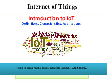 Introduction to IoT