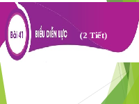 Giáo án điện tử Khoa học tự nhiên 6 bài 41 Kết nối tri thức : Biểu diễn lực