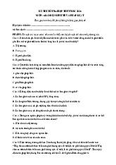 Đề thi thử tốt nghiệp THPT 2025 môn Giáo dục Kinh tế và Pháp luật bám sát đề minh họa - Đề 3