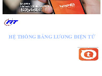 Hệ thống bảng lương điện tử - Tài liệu tổng hợp