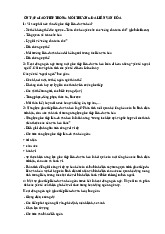 Ôn tập Môn Giao tiếp trong môi trường đa văn hóa | Đại học Thủ đô Hà Nội