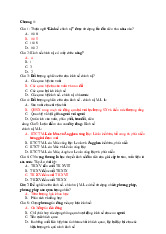 Đề cương môn Kinh tế chính trị Mac Lê nin  - trường đại học Thủy lợi