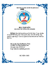 Phân Tích Luận Điểm Về Độc Lập và Hạnh Phúc | Môn Tư tưởng Hồ Chí Minh - Đại học Kinh Tế Quốc Dân