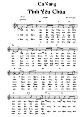 Ca Vang Tình Yêu Chúa - Tài liệu tổng hợp