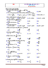 Bộ Đề Kiểm Tra Giữa Học Kỳ 1 Toán 9 Năm 2025-2026 Có Đáp Án