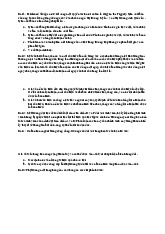 Bài tập ôn tập môn Kinh tế vi mô | Trường Đại học Kinh Tế Quốc Dân