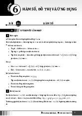 Chuyên đề hàm số, đồ thị và ứng dụng môn Toán 10 chương trình mới