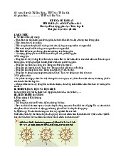 Kế hoạch bài dạy Toán 11 Chân Trời Sáng Tạo