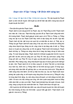 Soạn bài Tiếng đàn giải oan | SGK Ngữ Văn 9 Chân trời sáng tạo (Tập 1)