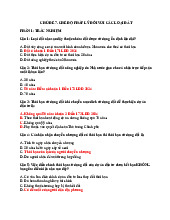 Bài ôn tập Chế độ pháp lý đối với các loại đất môn Luật đất đai | Trường Đại học Luật Hà Nội