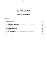 Đại số tuyến tính Notes (chương 1) - Vi tích phân 1 | Trường Đại học Khoa học Tự nhiên, Đại học Quốc gia Thành phố Hồ Chí Minh