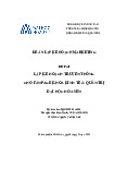 Đề tài:  Lập kế hoạch marketing p2 - Tài liệu tham khảo | Đại học Hoa Sen