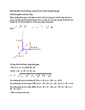 Hệ thống kiến thức hình Oxyz, công thức hình Oxyz trong không gian