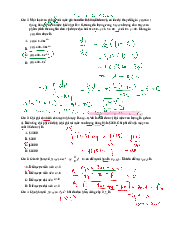 Trắc nghiệm cuối kì   - Môn Toán cho các nhà kinh tế | Đại học Kinh Tế Quốc Dân