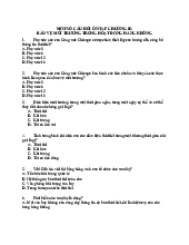Tài liệu sưu tầm. Bảo vệ môi trường trong hoạt động hàng không